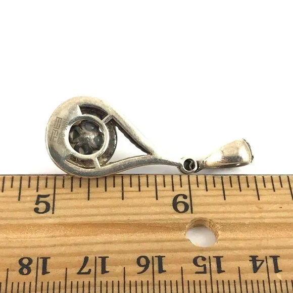 EFFY Sterling Silver 925 18K Gold Pearl Pendant - Picture 2 of 2